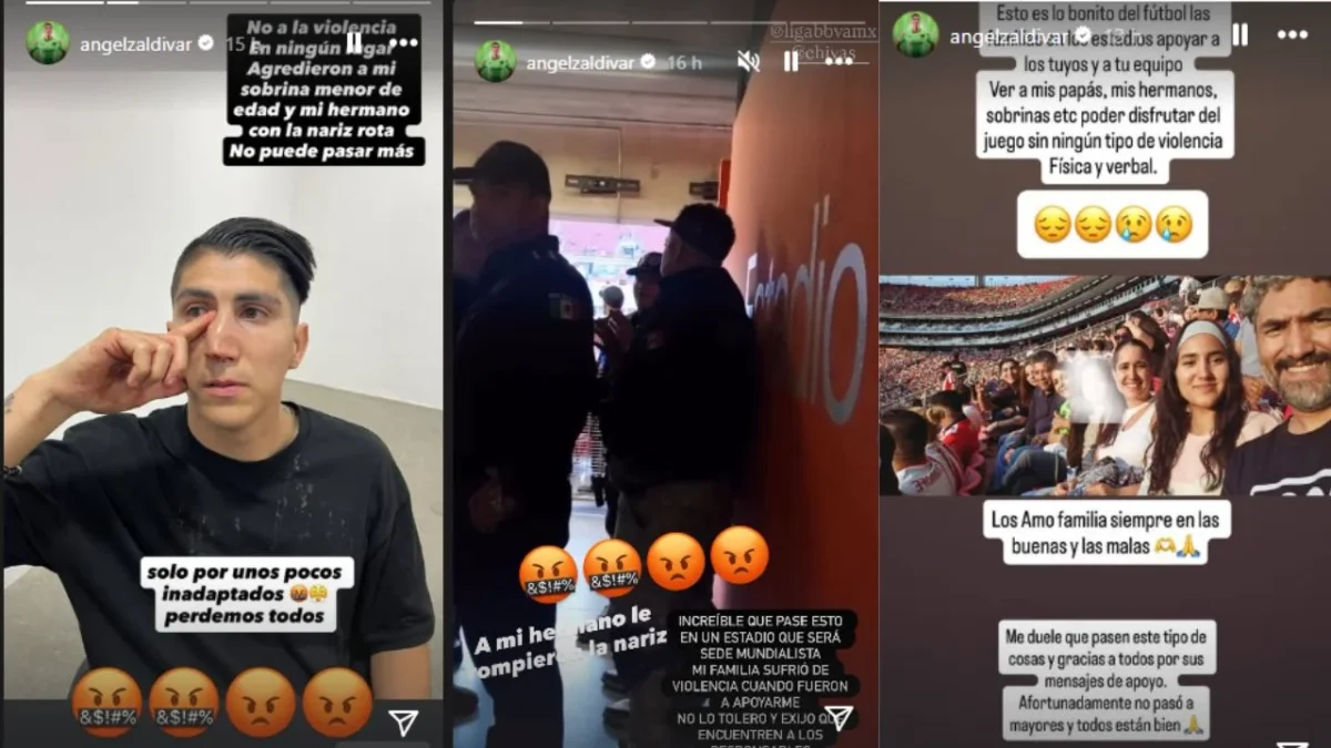 Tercera y última riña, Ángel Zaldívar denuncia violencia en el Chivas vs Juárez