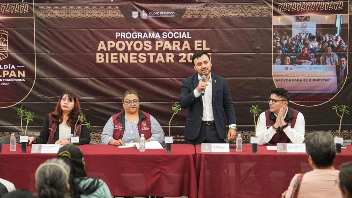 Tlalpan destina 1,6 millones de pesos para familias vulnerables