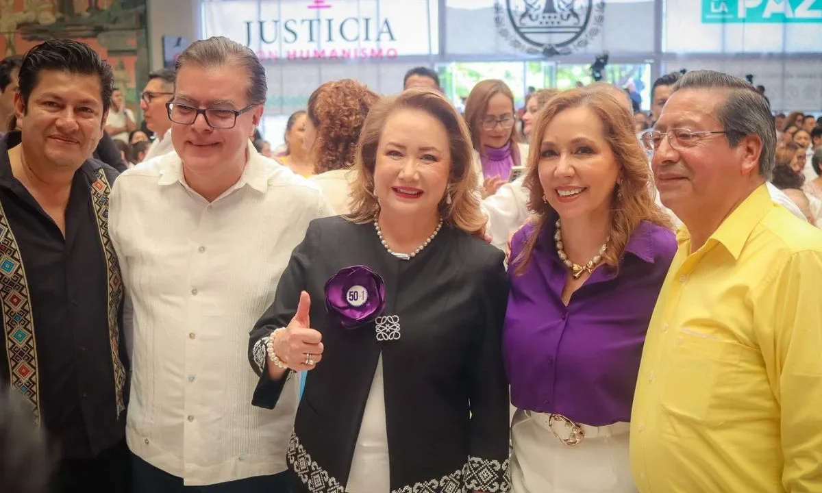Acto. Yasmín Esquivel fue testigo de honor en la firma del Acuerdo por una Justicia con Perspectiva de Género, Niñeces y Adolescencias.