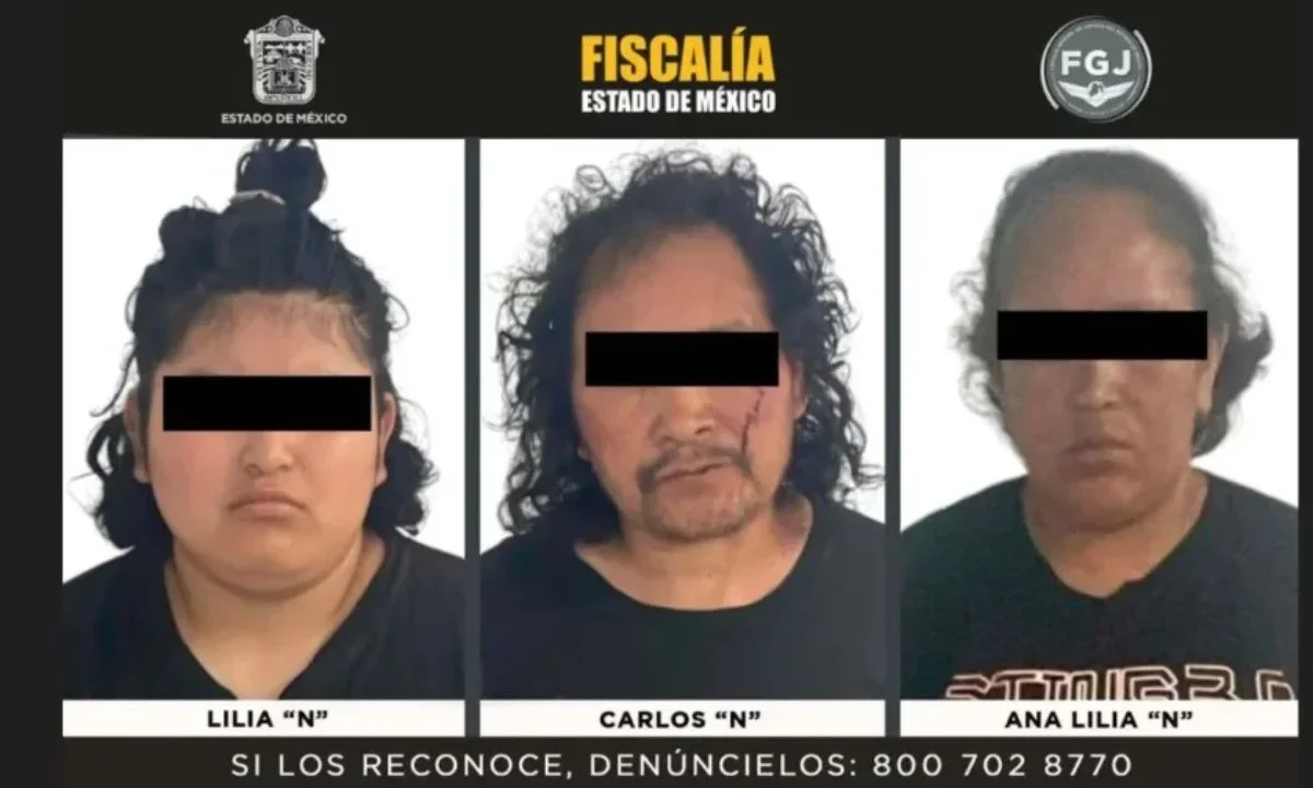 Ana Lilia, Carlos y Lilia N, fueron vinculados a proceso por el delito de desaparición en agravio del menor identificado como Fernandito.
