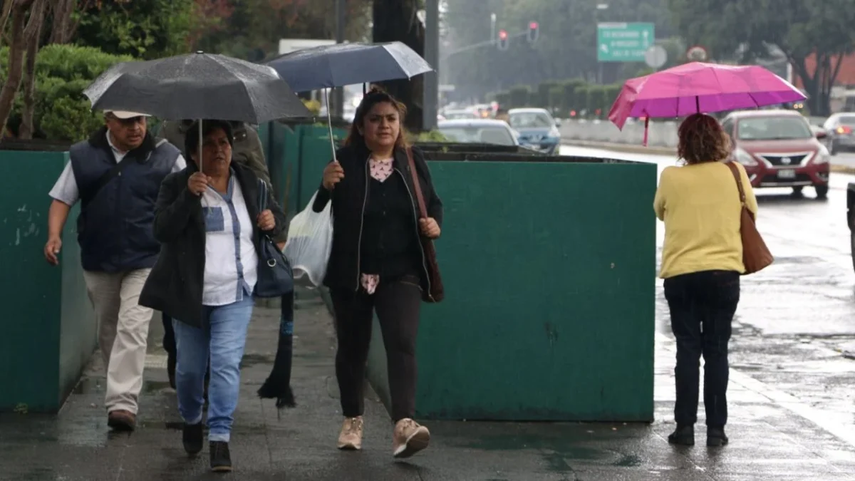 Protección Civil pronostica que en las alcaldías con Alerta Naranja y amarilla presenten posible caída de granizo y lluvia de hasta 49 mm.
