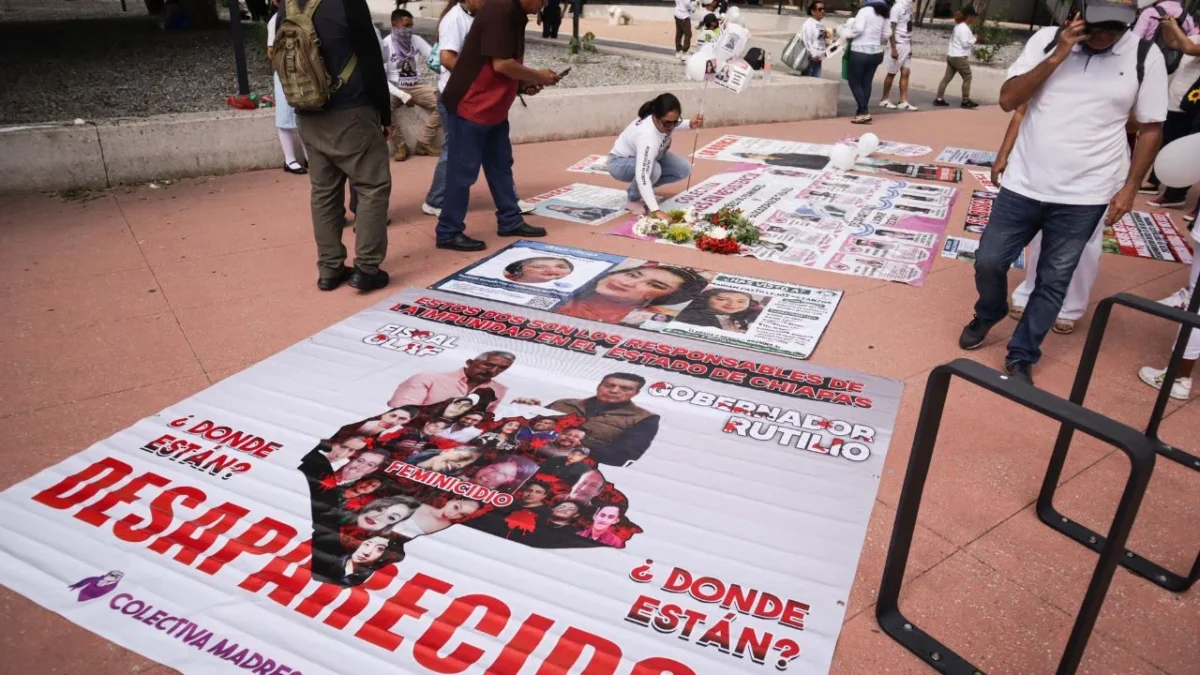 El año pasado, familiares de desaparecidos marcharon para exigir al entonces gobernador, Rutilio Escandón, que localicen a las víctimas.