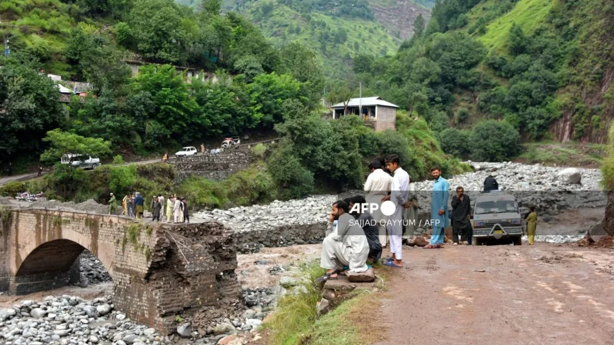 lluvias monzónicas en Pakistán