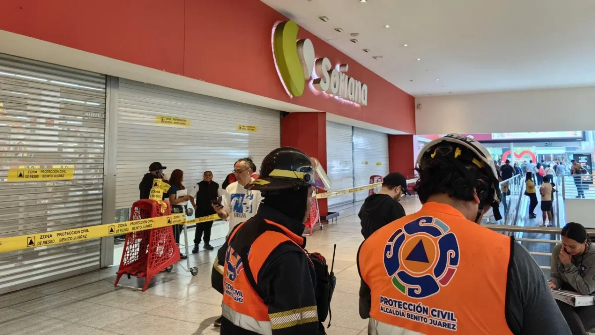 La Alcaldía Benito Juárez anunció que suspendió temporalmente un supermercado al interior de Parque Delta tras incendio de este domingo.