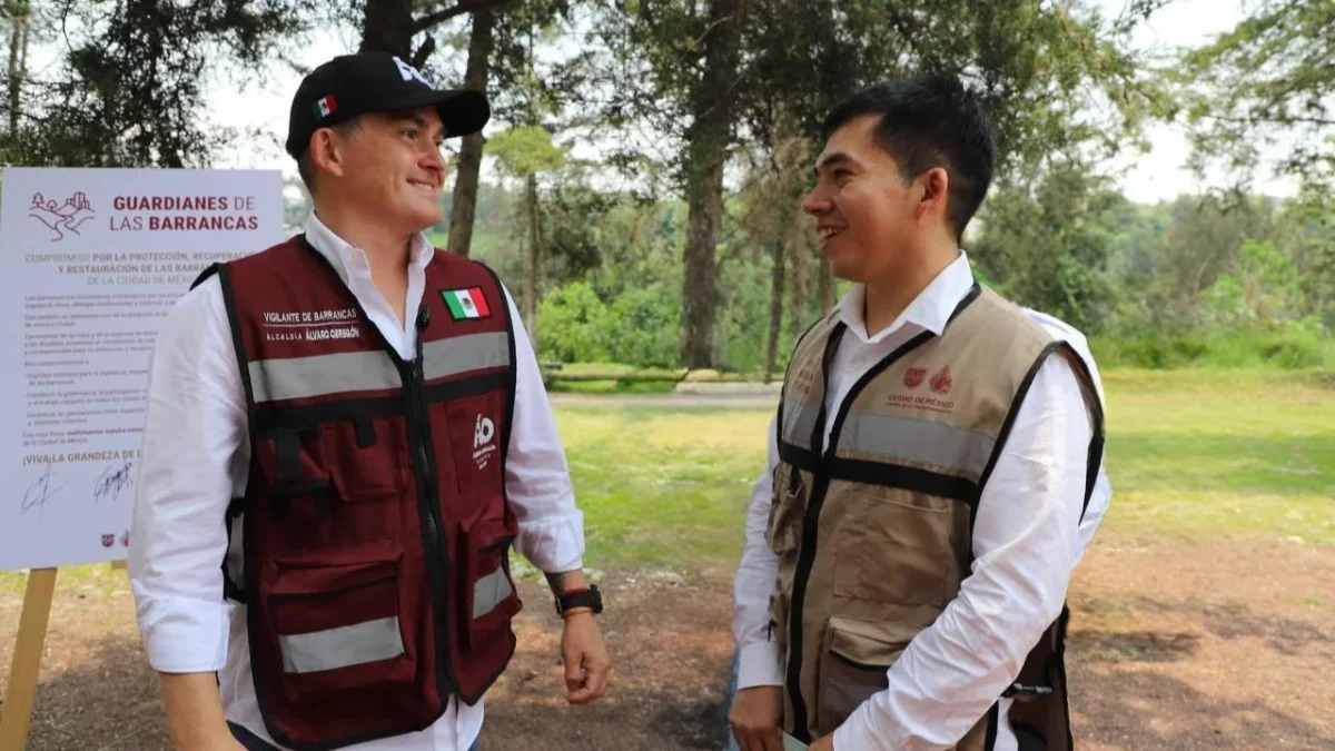 El alcalde de Álvaro Obregón, Javier López Casarín, celebró las acciones ordenadas por Brugada para recuperar las barrancas en la demarcación.