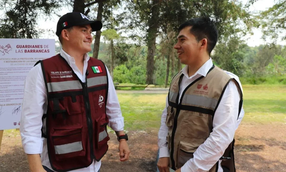 El alcalde de Álvaro Obregón, Javier López Casarín, celebró las acciones ordenadas por Brugada para recuperar las barrancas en la demarcación.