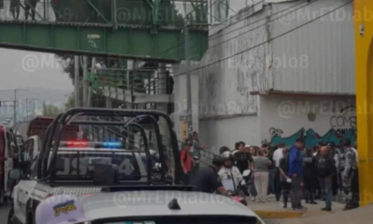 Asesinan a un hombre mientras hacia ejercicio en inmediaciones de la colonia San Andrés Atenco, en el municipio de Tlalnepantla.