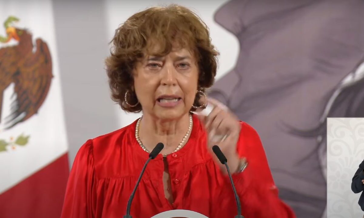 Rosaura Ruiz, secretaria de Ciencias, Humanidades, Tecnología e Innovación informó que están impulsando nuevos proyectos como Kutsari.