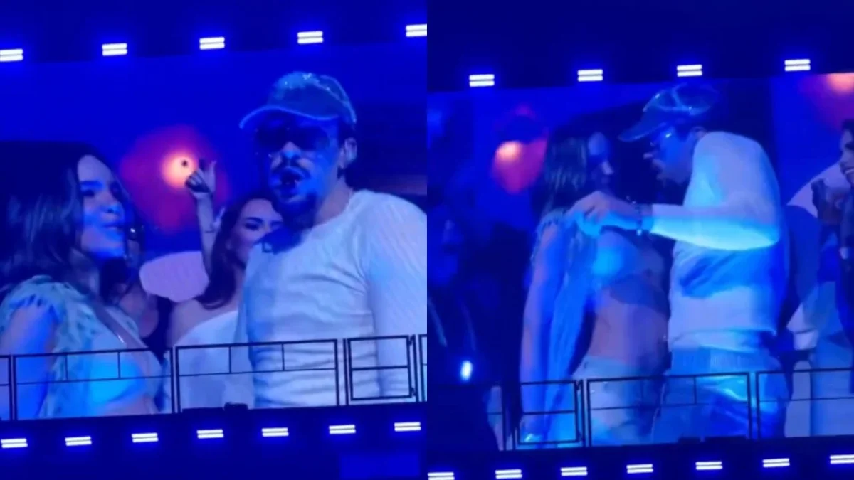 Bad Bunny y Belinda bailan "Perro Negro" en Puerto Rico
