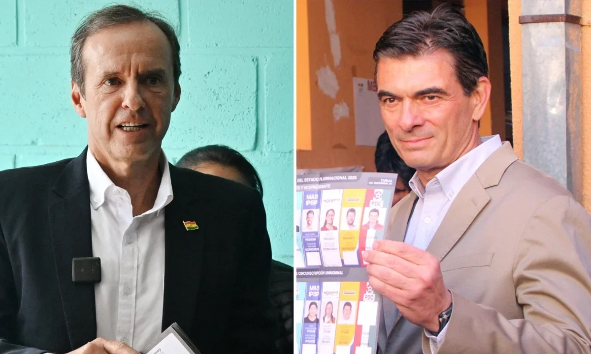 Bolivia se prepara para una segunda vuelta presidencial entre candidatos de derecha, tras casi dos décadas de gobiernos de izquierda.