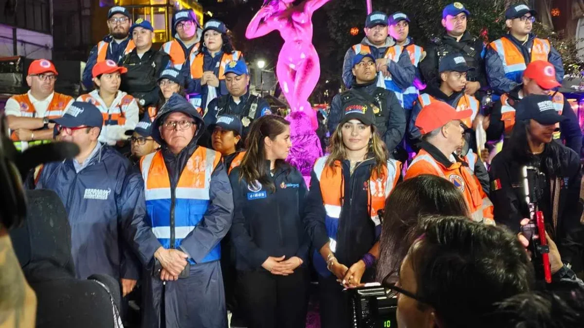 La alcaldesa Alessandra Rojo de la Vega dio el banderazo de inicio a la estrategia “Brigada Nocturna Cuauhtémoc” en Zona Rosa.