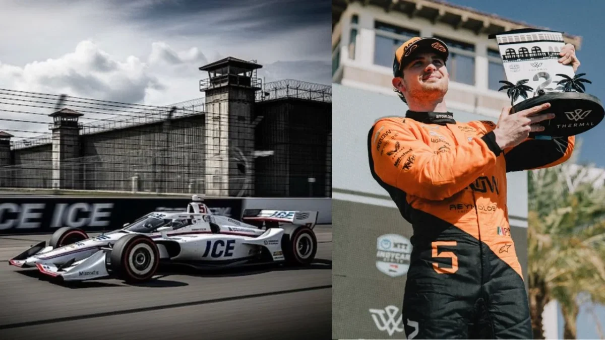 ICE usa número de Pato O'Ward en Indycar para anunciar centro de detención migratoria en Indianápolis