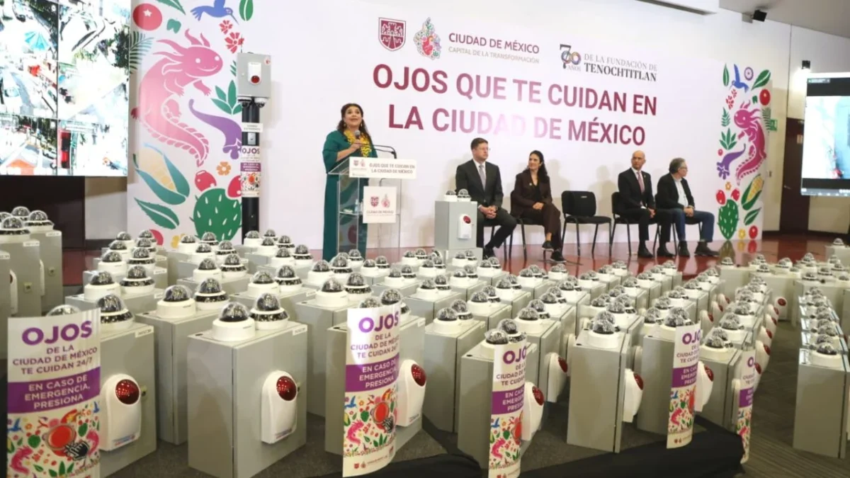 La adquisición de las nuevas cámaras de videovigilancia podrá a la CDMX como la más vigilada de América, con el doble de cámaras que NY.