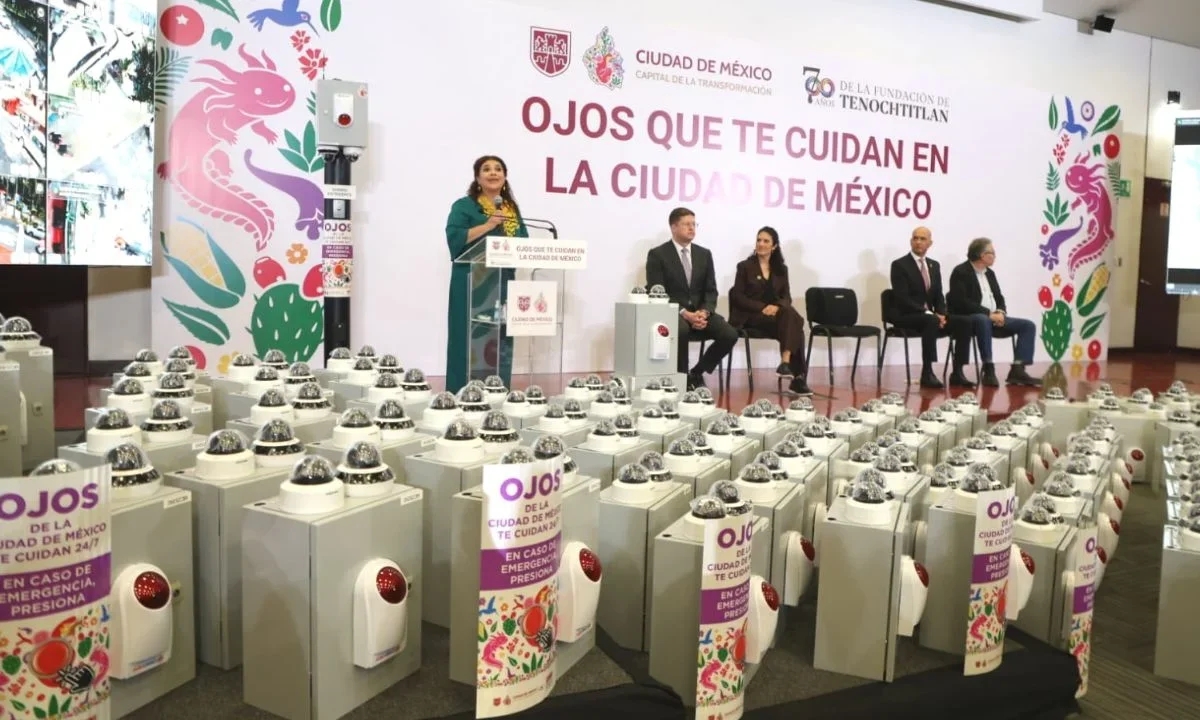 La adquisición de las nuevas cámaras de videovigilancia podrá a la CDMX como la más vigilada de América, con el doble de cámaras que NY.