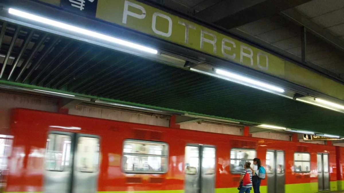 El servicio en la estación de Metro Potrero fue suspendido por segunda ocasión en el día, por afectación de lluvias.