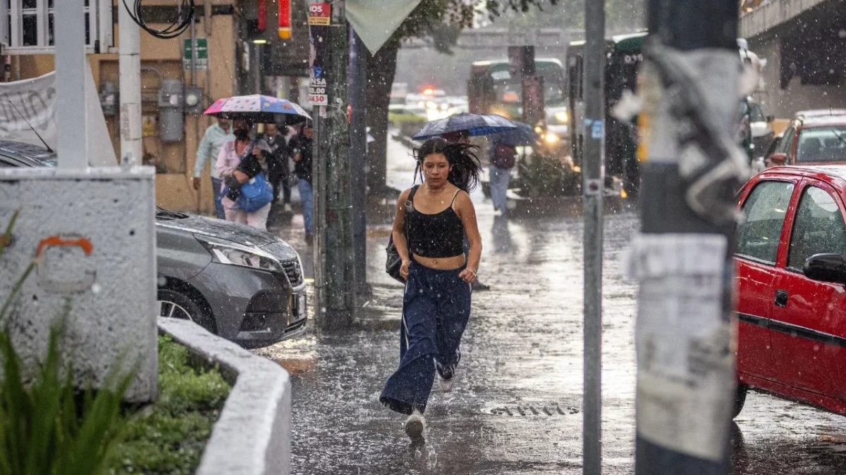Lluvias predominan en varias regiones de México