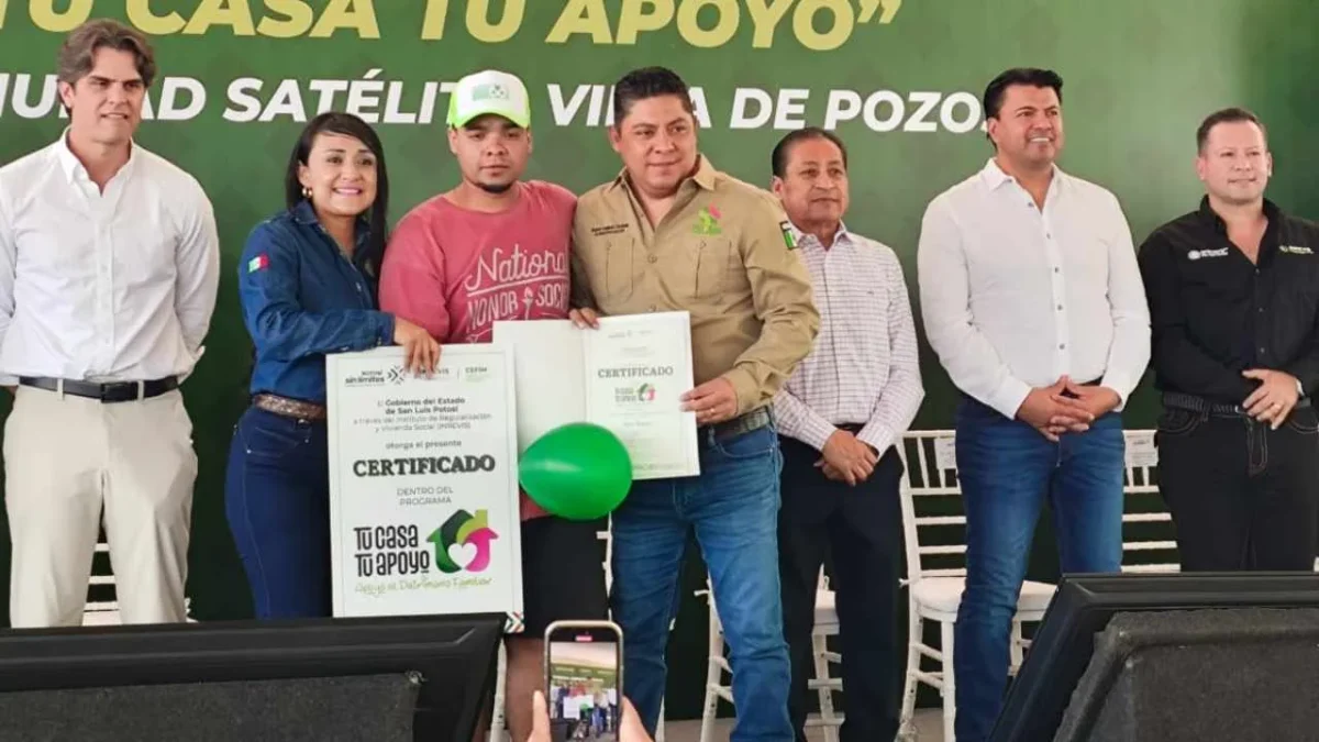 Con terrenos gratuitos en Ciudad Satélite, Ricardo Gallardo consolida nueva era de justicia social en SLP.