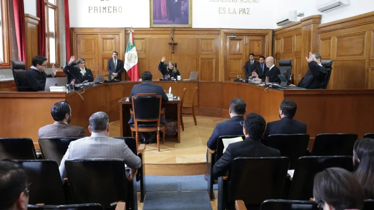 Concluyen definitivamente trabajos de la Primera Sala de la Suprema Corte de Justicia de la Nación (SCJN).
