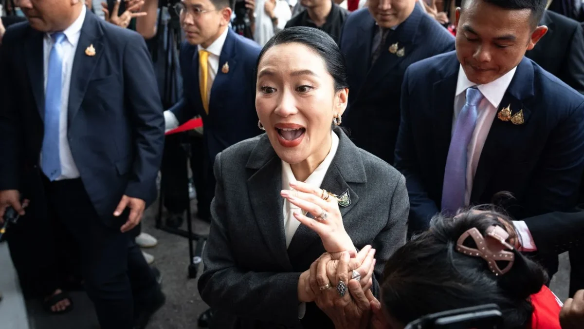 Paetongtarn Shinawatra, primera ministra de Tailandia