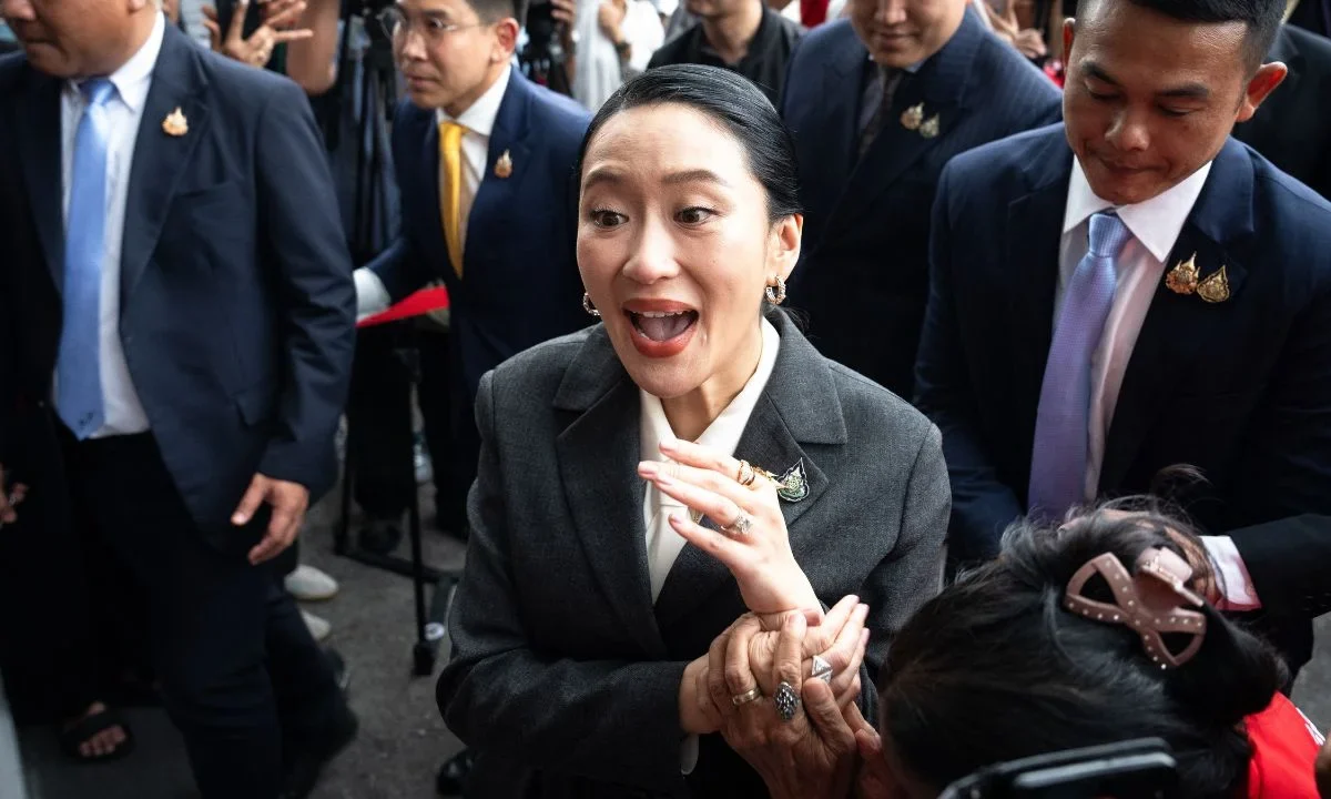 Paetongtarn Shinawatra, primera ministra de Tailandia