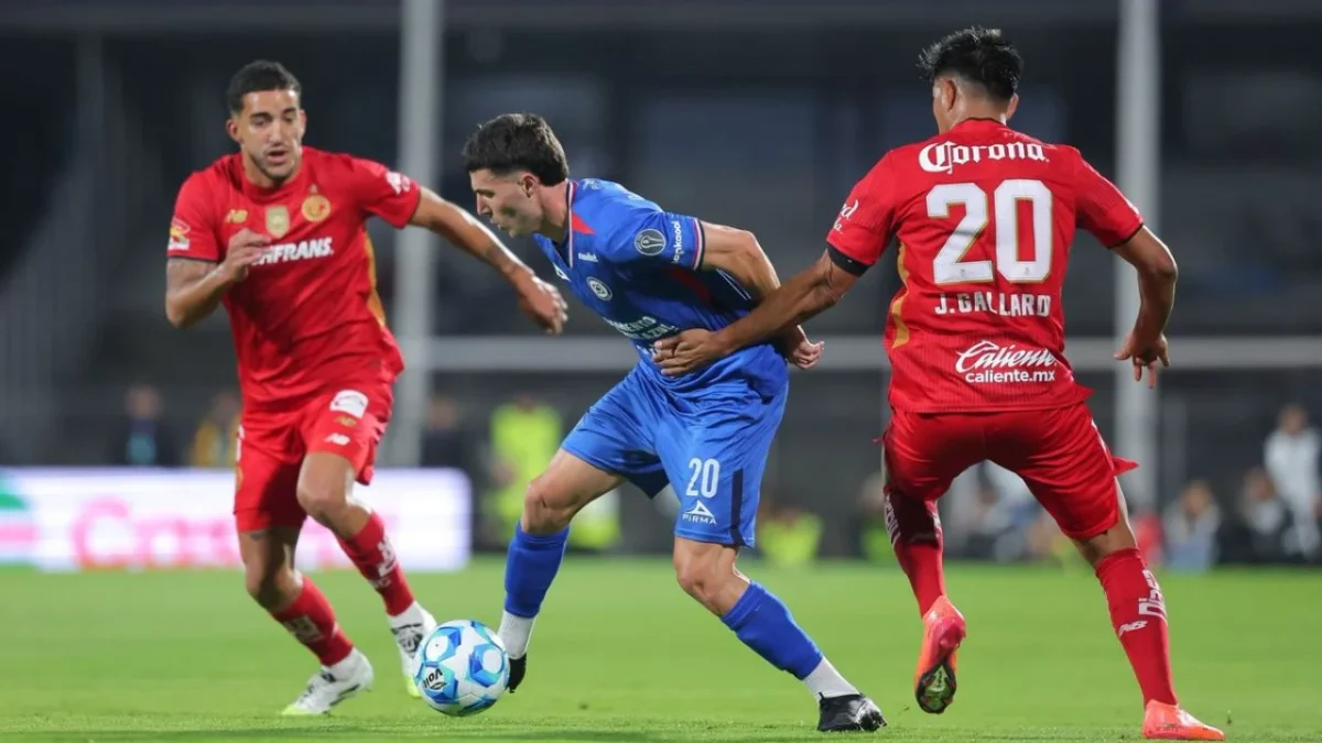 La Máquina del Cruz Azul venció apenas por un gol al Toluca, actual campeón de la Liga Mx en su participación de la Jornada 6.