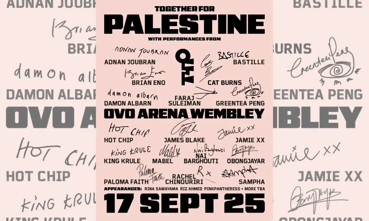 Together for Palestine de Brian Eno