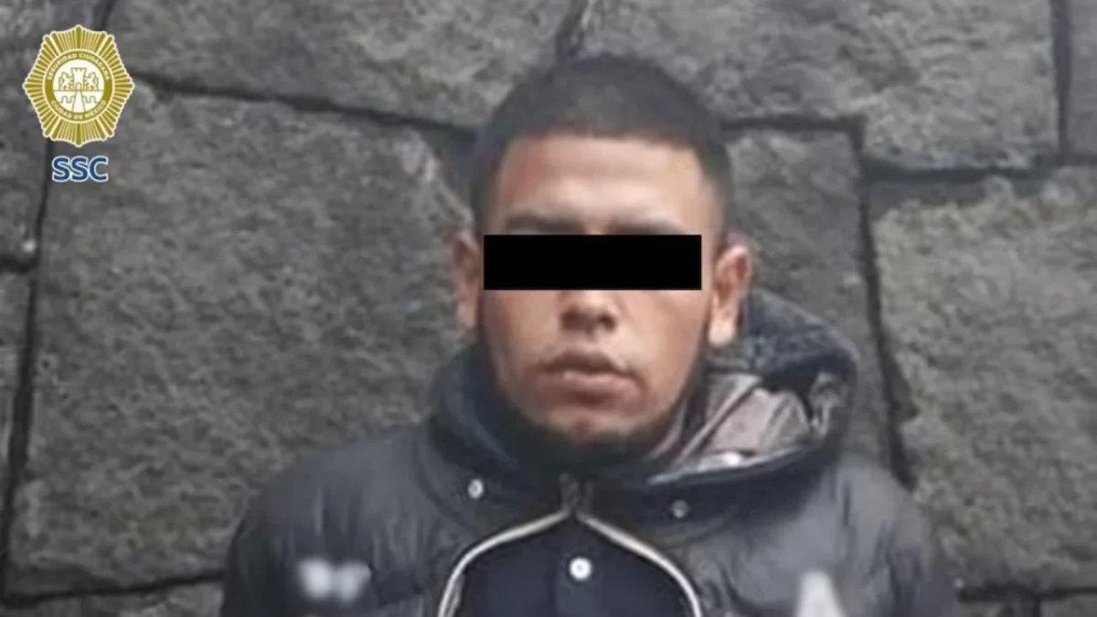 El hombre acusado de robo y detenido en calles de la alcaldía Benito Juárez, al parecer forma parte de una célula delictiva en la CDMX.
