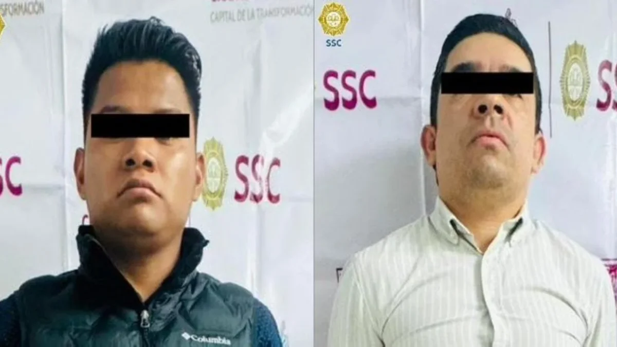 Detienen a presuntos implicados en el robo que sufrió la actriz Erika Buenfil en la Plaza Mitikah.