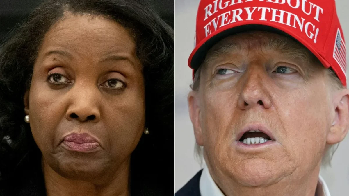 Lisa Cook y Donald Trump