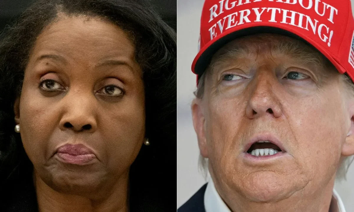 Lisa Cook y Donald Trump