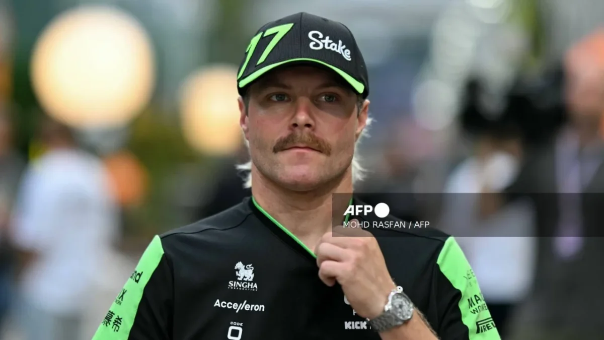 Valtteri Bottas fue anunciado como piloto de Cadillac para su debut en la Fórmula 1 en 2026.