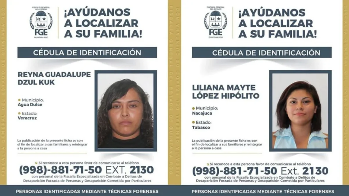 Solicitan apoyo de la población para compartir las imágenes de los cuerpos identificados para que los familiares los ubiquen