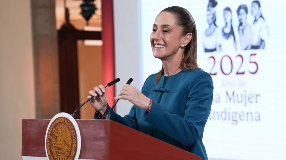 Sigue en vivo y en todo momento la Mañanera del Pueblo de la presidenta Claudia Sheinbaum desde Palacio Nacional.