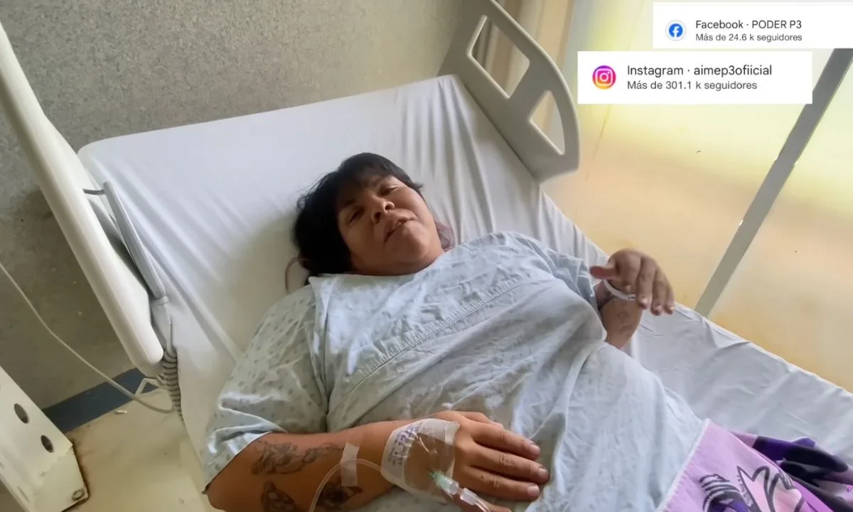 La influencer Aimep3, quien recientemente fue mamá, sufrió un percance que derivó en que la herida de cesárea se abriera, así está su salud.