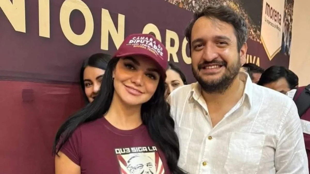 Gabriela Jiménez reconoció la entrega y compromiso de Andy López Beltrán en su cumpleaños número 40.