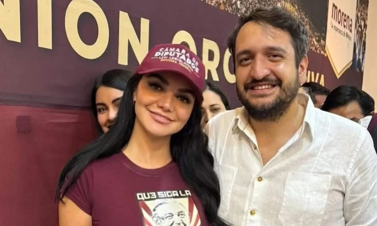 Gabriela Jiménez reconoció la entrega y compromiso de Andy López Beltrán en su cumpleaños número 40.
