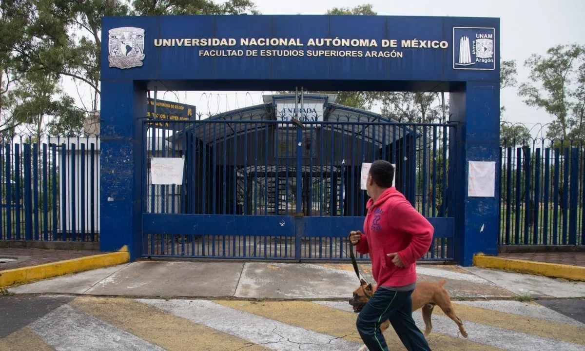 La FES Aragón de la UNAM suspende clases presenciales por lluvias para este miércoles.