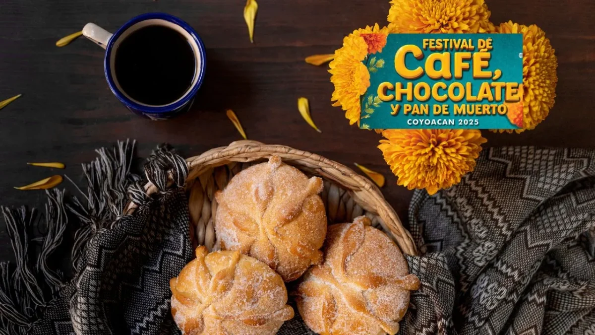 Disfruta la tradición con el Festival del Café, Chocolate y Pan de Muerto que se realizará en Coyoacán, Ciudad de México.