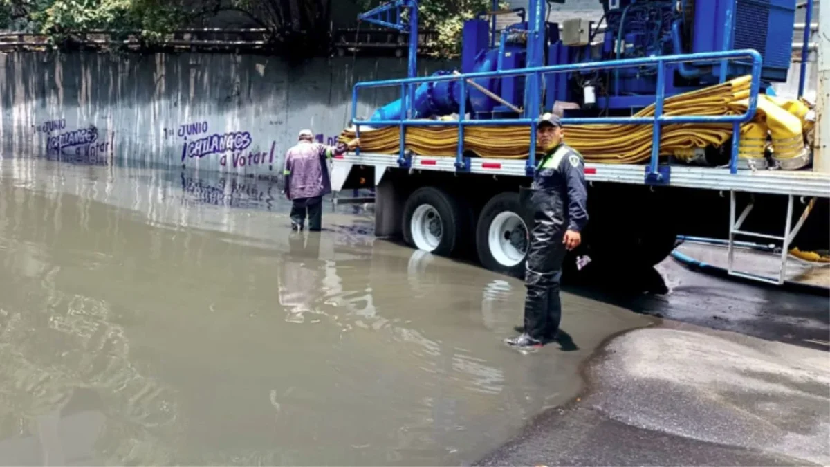 Las intensas lluvias en CDMX le ganaron a los trabajos de desazolve en Río Churubusco, sitio afectado por lo ocurrido el 10 de agosto.