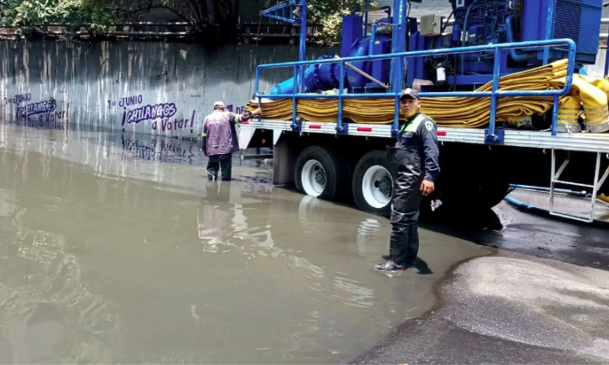 Las intensas lluvias en CDMX le ganaron a los trabajos de desazolve en Río Churubusco, sitio afectado por lo ocurrido el 10 de agosto.