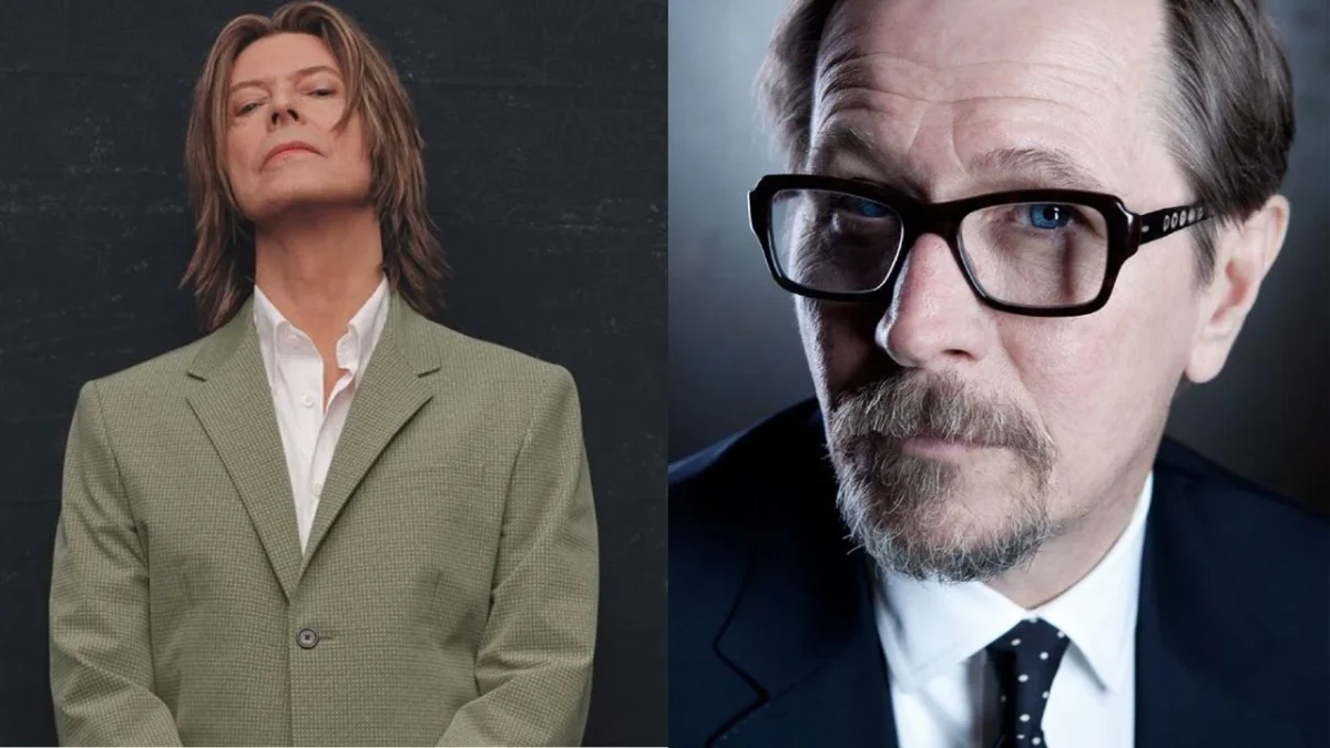 David Bowie y Gary Oldman