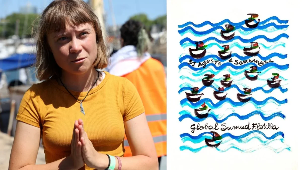 Greta Thunberg / Globa Sumud Flotlla