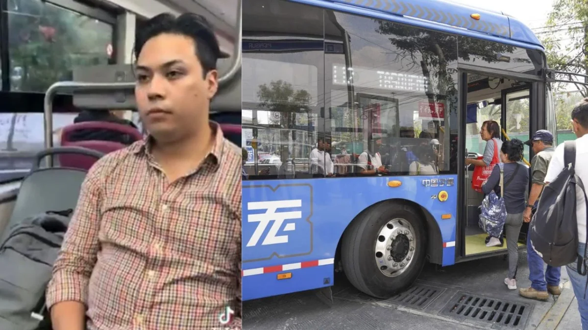 La actitud del joven que niega el asiento a los pasajeros del Trolebús fue criticada en redes sociales por considerarla prepotente e injusta.