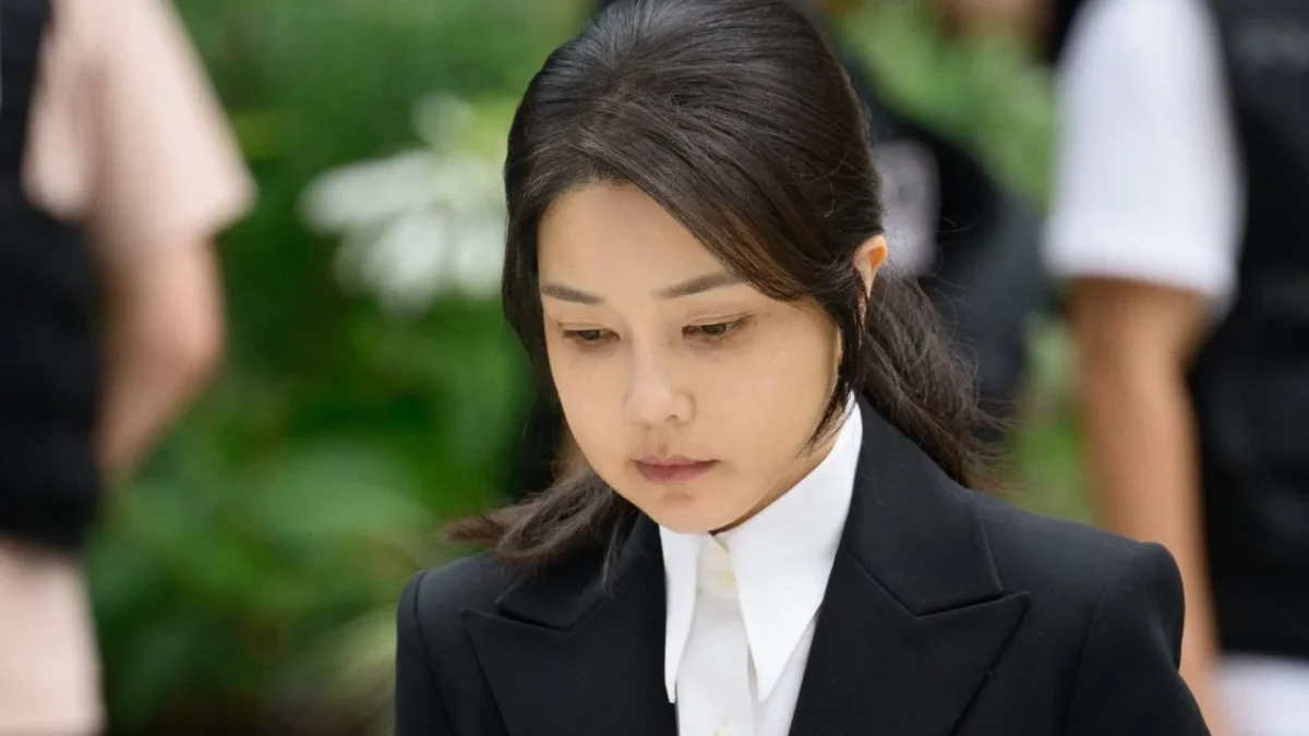 Kim Keon Hee, exprimera dama de Corea del Sur.