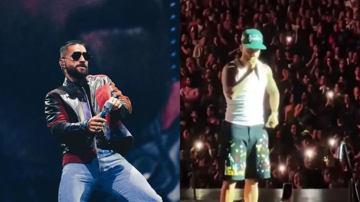Maluma interrumpe su show en el Palacio de los Deportes para reprender a una fan que asistió con un bebé.