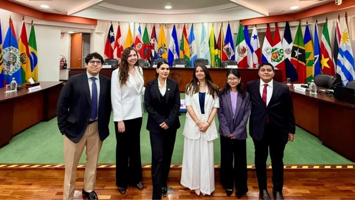 Los mexicanos acudieron a la Corte Interamericana al resultar finalistas en el concurso “que se arme el desarme” organizado en el Congreso.