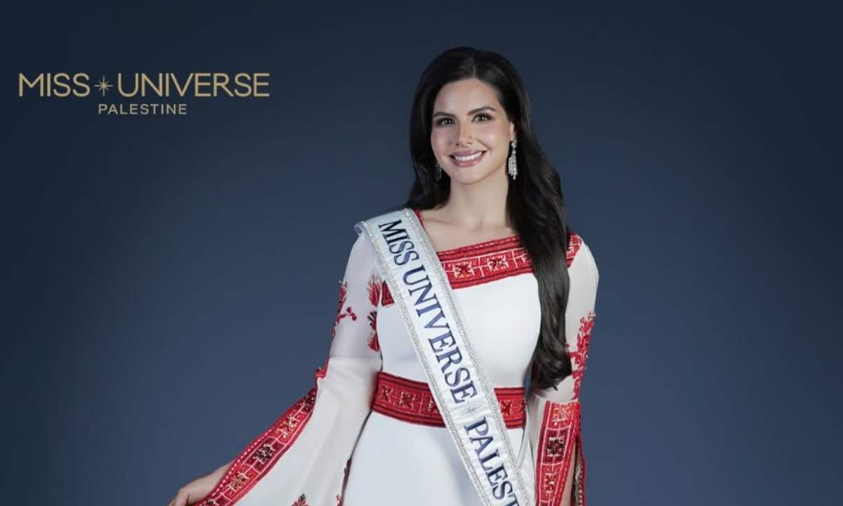 Nadeen Ayoub hará historia como la primera representante de Palestina en el certamen internacional Miss Universo 2025.