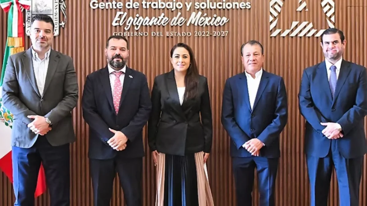 Directivos de la empresa Mexicana de Industrias y Marcas (MIYM) se reunieron con la gobernadora de Aguascalientes, Tere Jiménez.