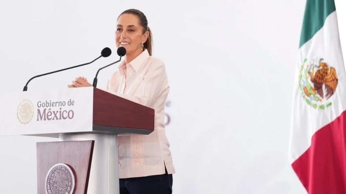 Desde Ecatepec, la presidenta de México, Claudia Sheinbaum refirió que México registra el nivel más bajo de pobreza desde hace 40 años.