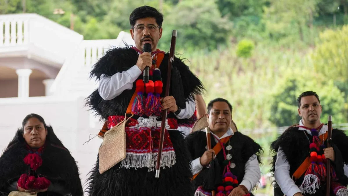 Hugo Aguilar informó que los ministros electos de la SCJN acordaron llevar a cabo una ceremonia de entrega de bastón de mando indígena.